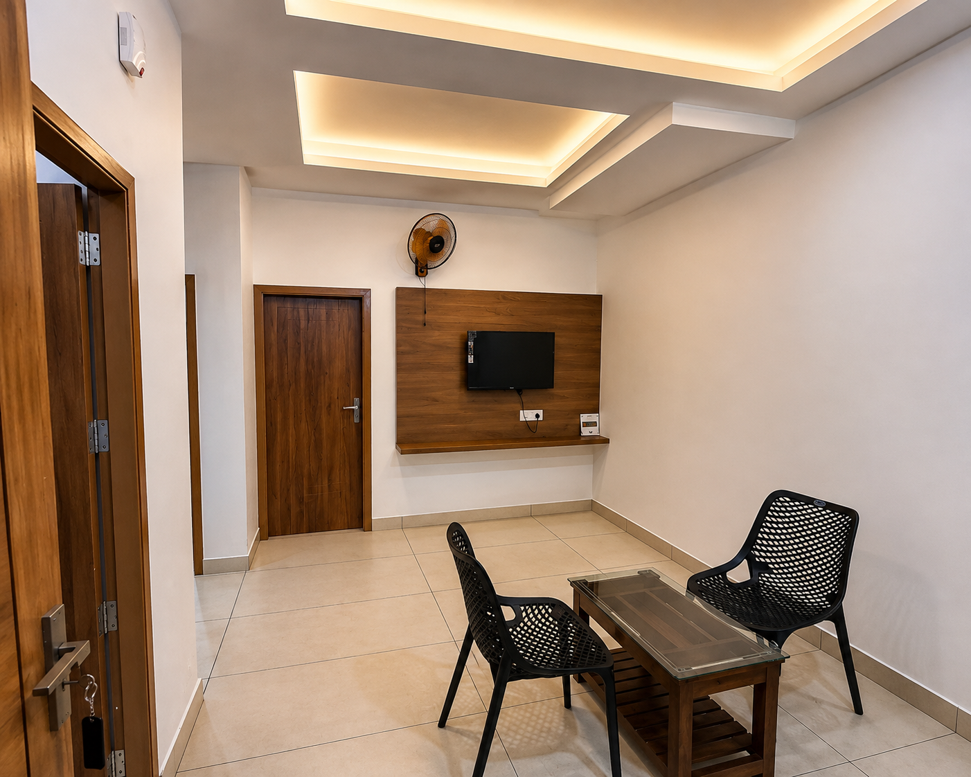 Aysh Lux Haven 2 BHK Accommodation Private Living Lounge in Wayanad